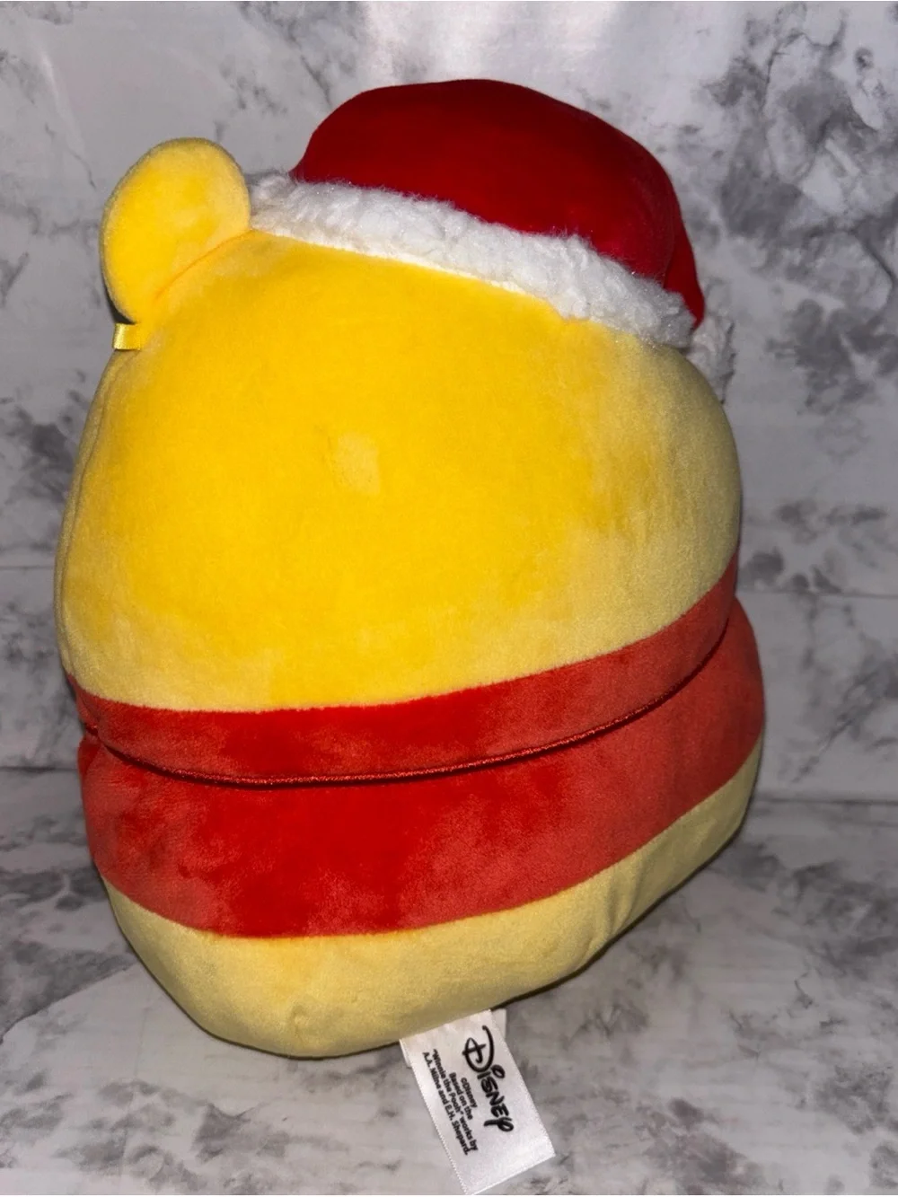Squishmallows Disney Santa Winnie The Pooh Official Kellytoy Plush 10
